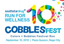Run for Wellness 10: CobblesFest 2019 in Naga City