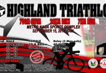 Highland Triathlon 2019 in Metro Naga Sports Complex