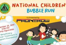National Children’s Bubble Run 2019 in Camp Aguinaldo