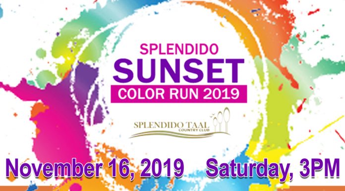 Splendido Taal Sunset Color Run 2019 in Tagaytay