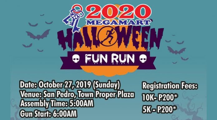 2020 Megamart Halloween Fun Run in San Pedro Laguna