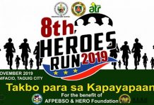 8th Heroes Run 2019 Manila in Fort Bonifacio