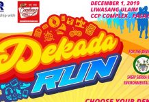 DEKADA RUN 2019 in CCP Complex, Pasay