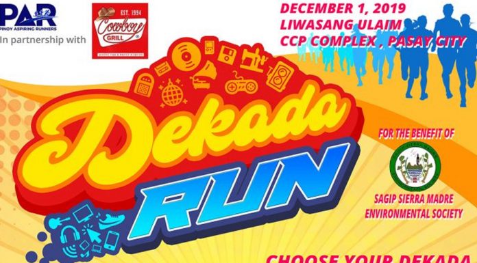 DEKADA RUN 2019 in CCP Complex, Pasay