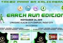 Earth Run 2019 in CCP Complex, Pasay