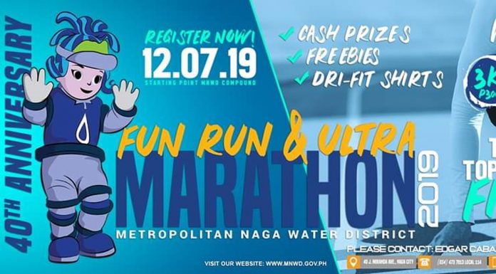 MNWD FUN RUN and ULTRAMARATHON in Naga City