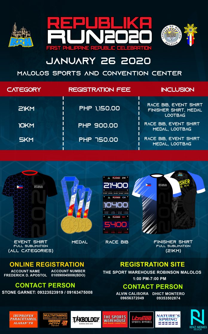 Republika Run 2020 in Malolos Sports and Convention Center Pinoy Fitness