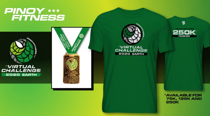 Pinoy Fitness Atleta Earth 250K Virtual Challenge 2020