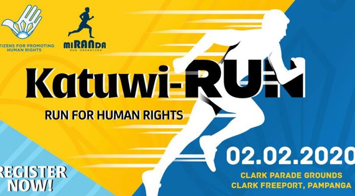 Katuwi-Run: Run for Human Rights 2020 in Clark Parade Ground