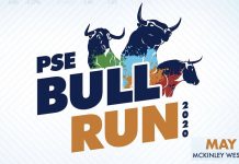 PSE Bull Run 2020 in McKinley West, Taguig