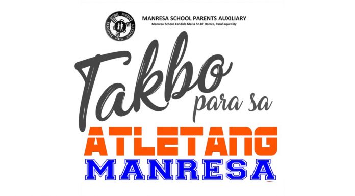 Takbo para sa Atletang Manresa 2020 in BF Homes Paranaque City.
