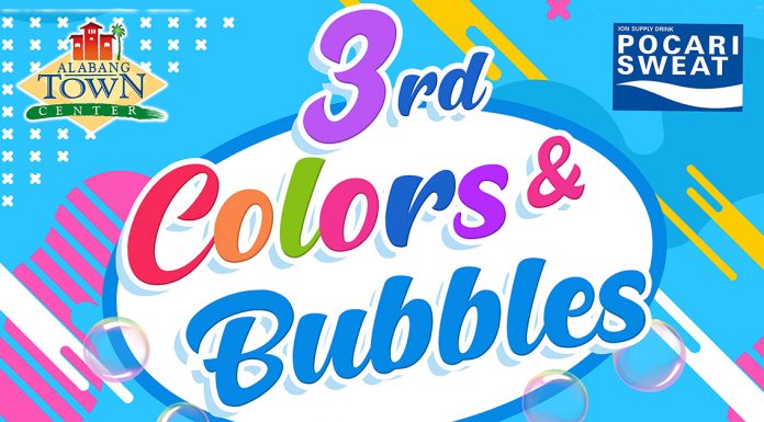 3rd COLORS & BUBBLES Fun Run 2020 in Alabang