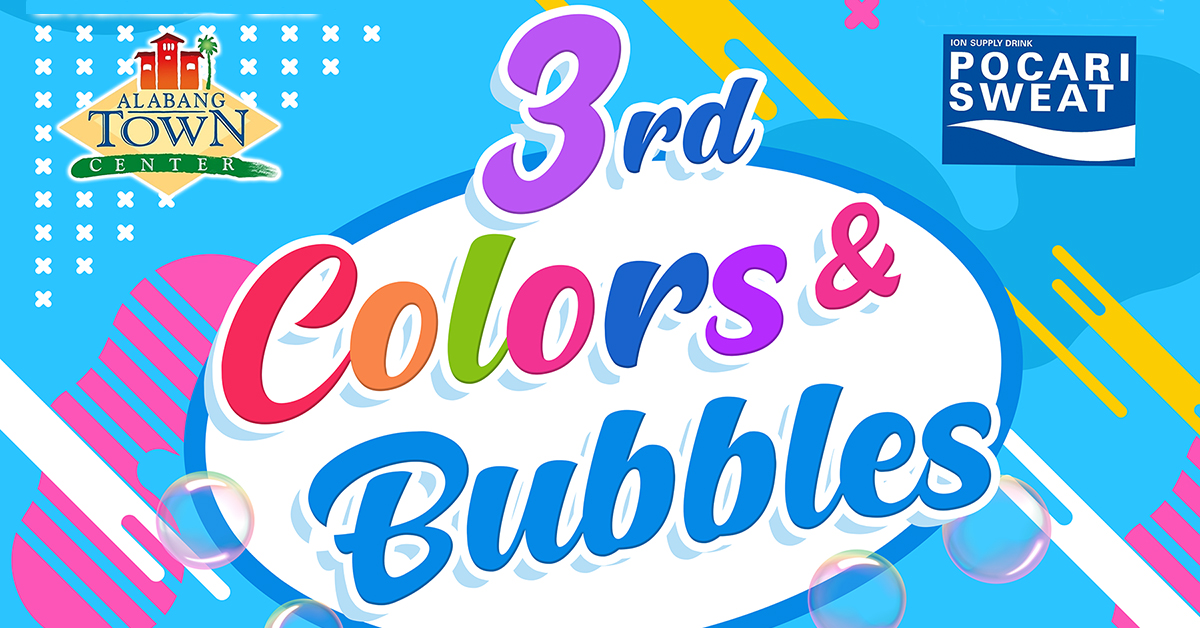 3rd COLORS & BUBBLES Fun Run 2020 in Alabang Pinoy Fitness