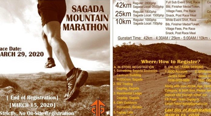 Sagada Mountain Marathon 2020 in Mountain Province