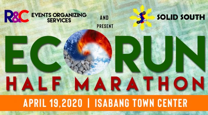 EcoRun Half Marathon 2020 in Isabang Town Center, Quezon