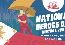 National Heroes Day Virtual Run (FREE)