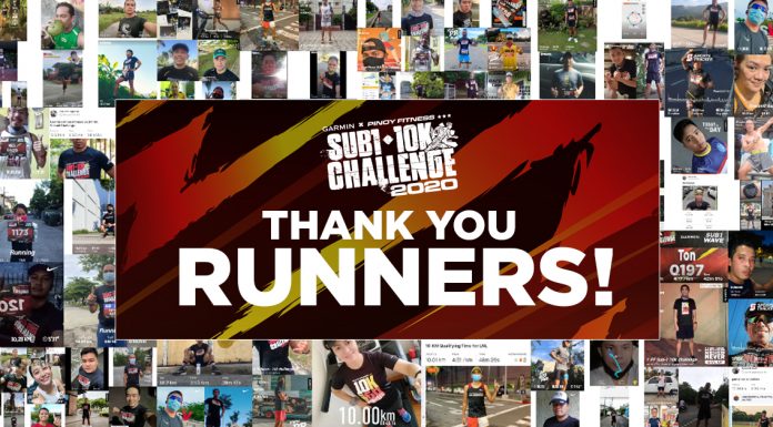 Garmin x Pinoy Fitness SUB1 10K Challenge – Thank You!