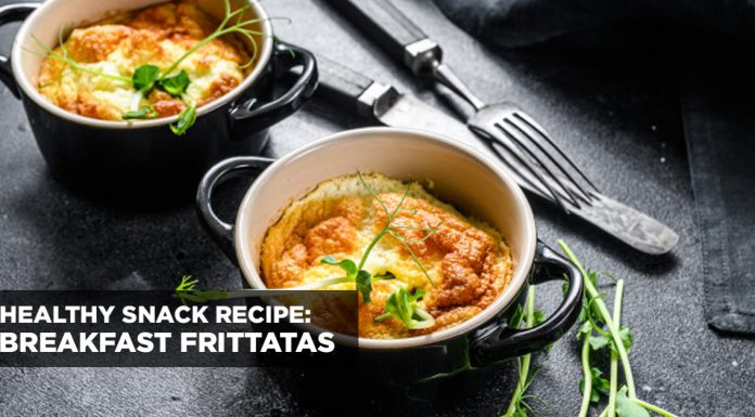 Healthy Snack Recipe: Breakfast frittatas