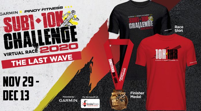 Garmin x Pinoy Fitness SUB1 10K Virtual Challenge (The Last Wave)