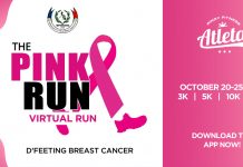 The Pink Run: D’Feeting Breast Cancer – Virtual Run