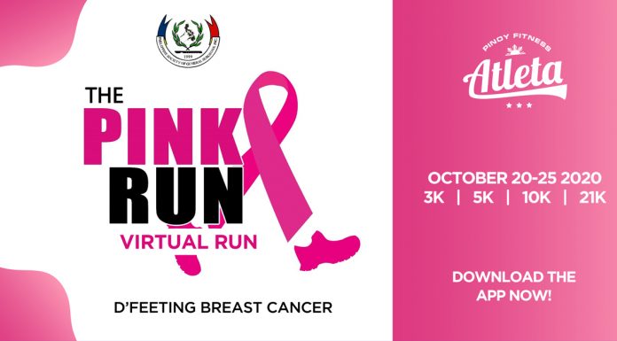 The Pink Run: D’Feeting Breast Cancer – Virtual Run