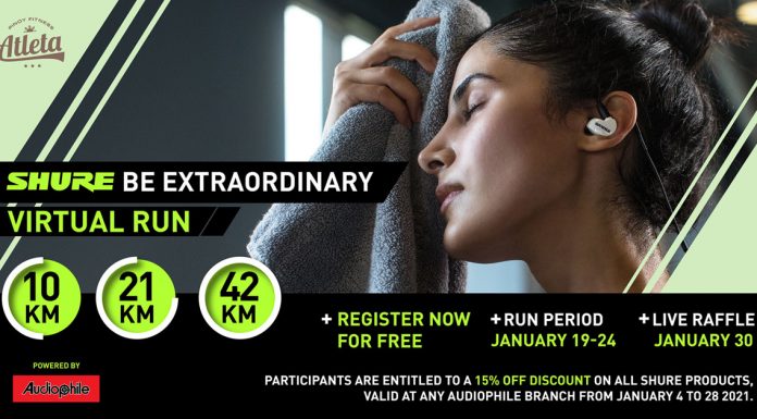 SHURE Be Extraordinary Virtual Run (FREE)