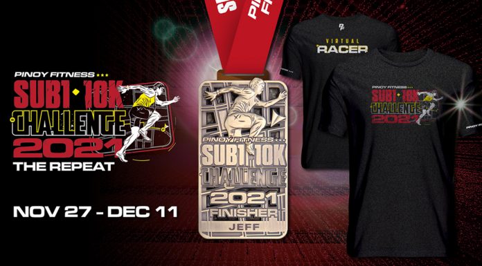Pinoy Fitness SUB1 10K Virtual Challenge 2021 (The Repeat)