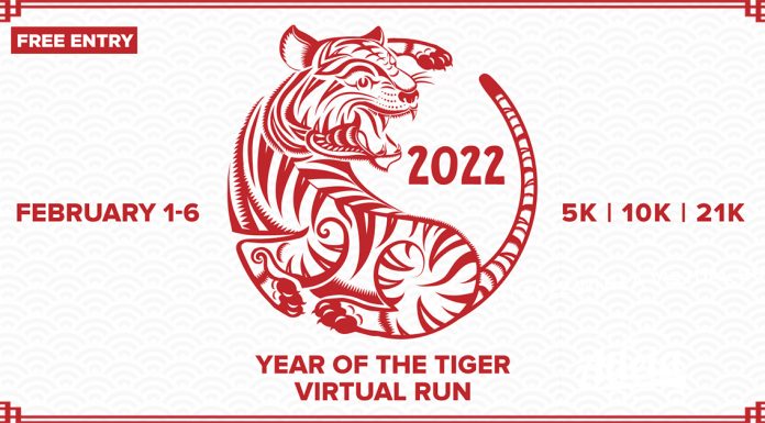 Year of the Tiger Virtual Run (FREE)