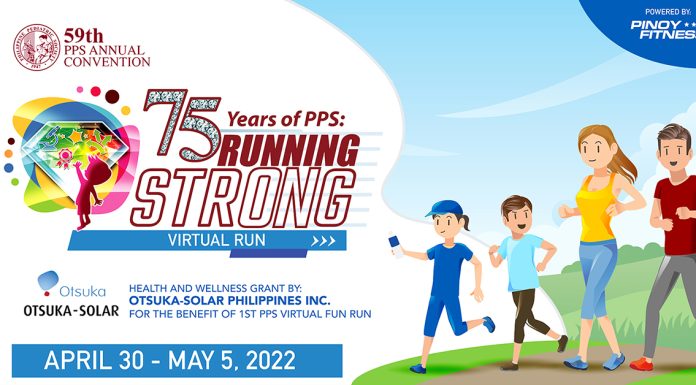 75 Years of PPS: Running Strong Virtual Run (FREE)