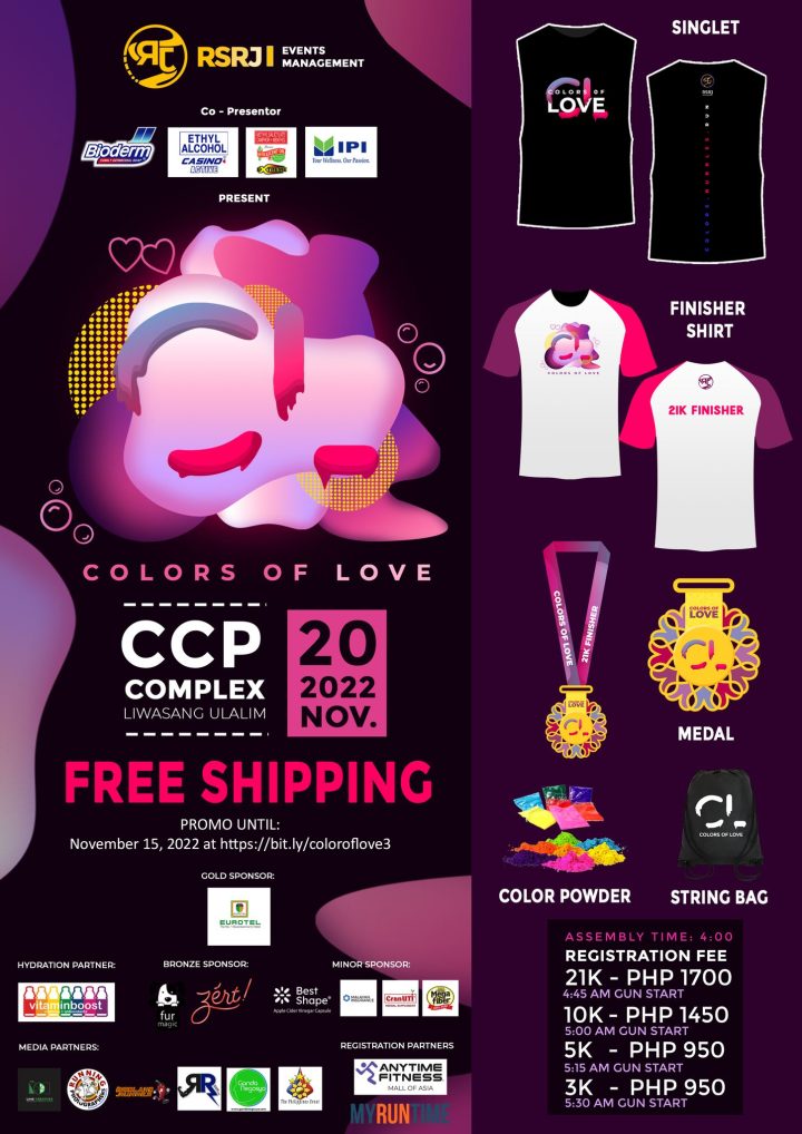 Colors of love in CCP