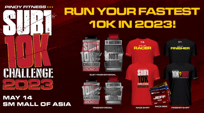 Pinoy Fitness SUB1 10K Challenge 2023