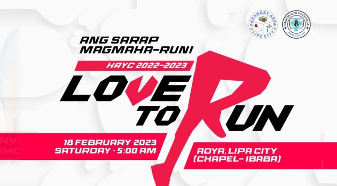 Love to Run 2023 in Lipa City, Batangas