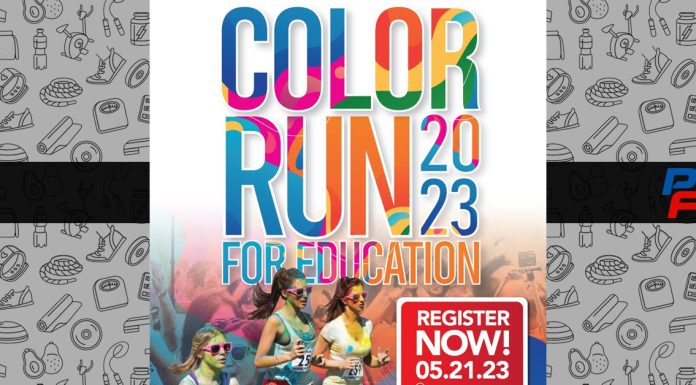 Color Run for Education 2023 in SM Mall of Asia