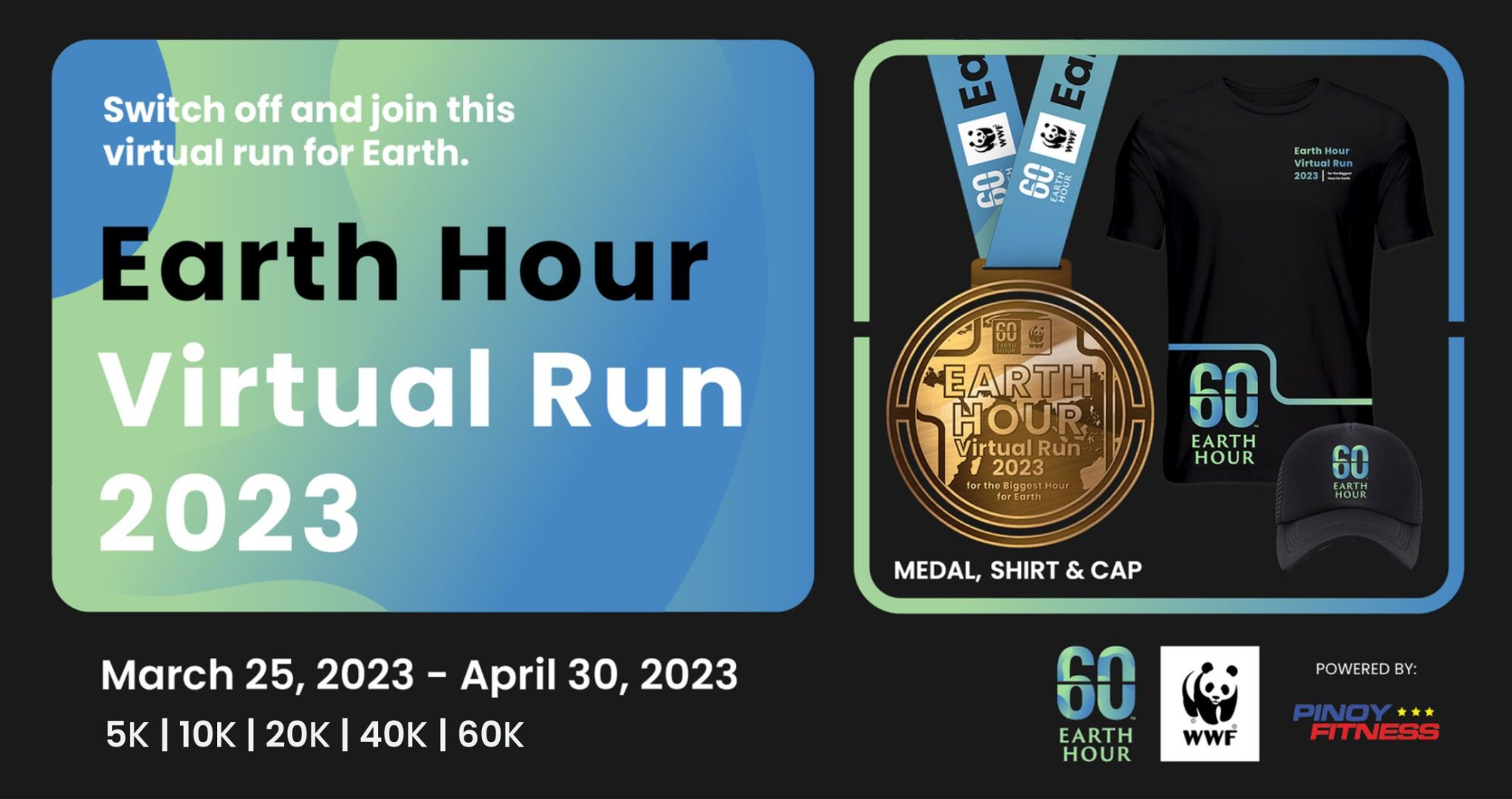WWF Earth Hour Virtual Run 2023 PH clocks in on the Biggest Hour for