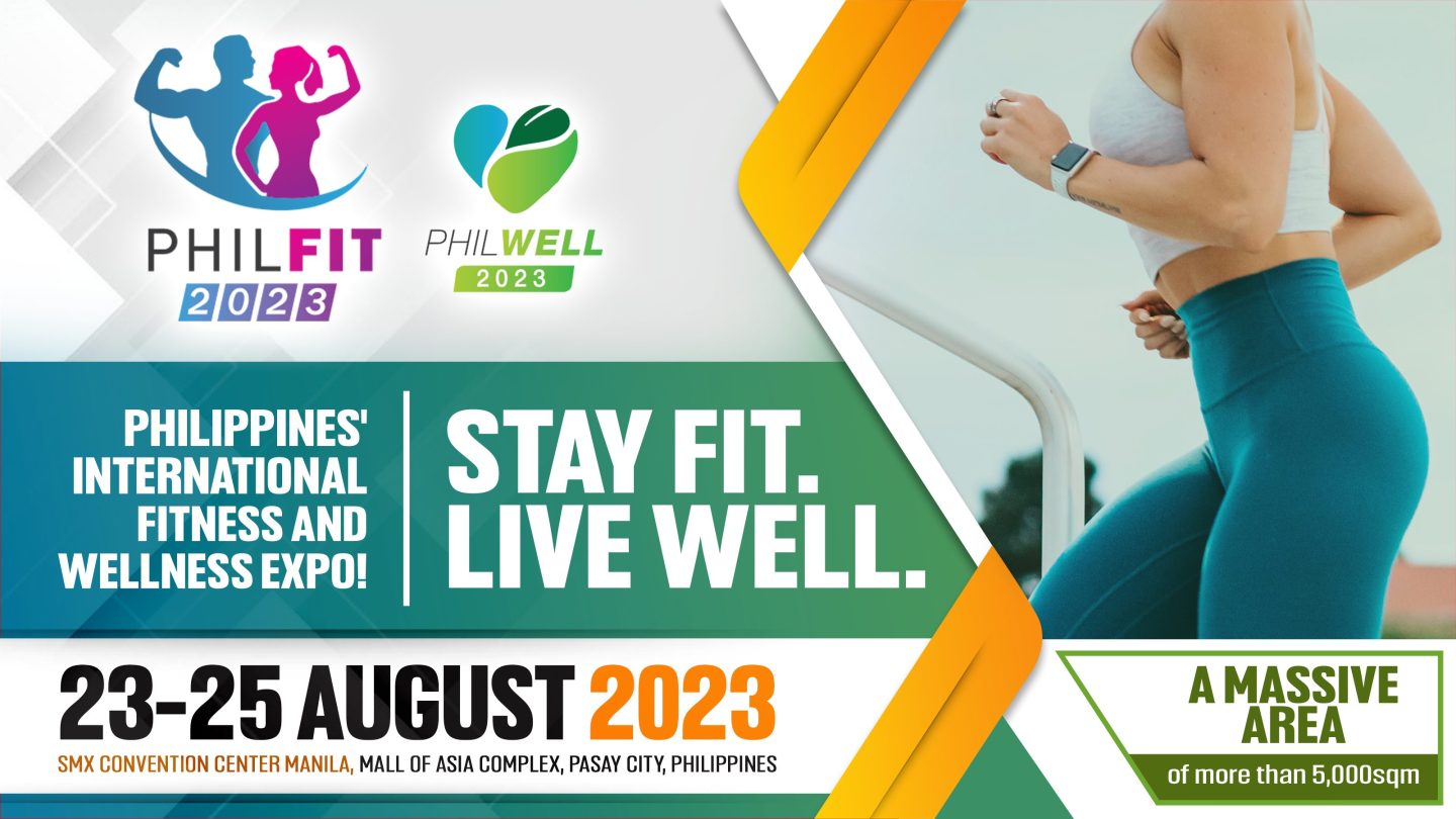 PhilFit & PhilWell Expo 2023 in SMX Convention Center Pinoy Fitness