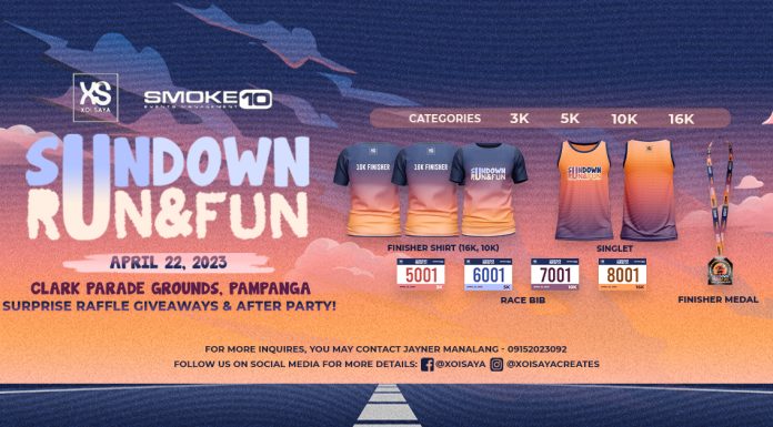 SUNDOWN Run&Fun in Clark Parade Grounds, Pampanga