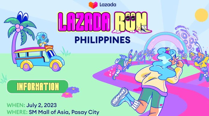 Lazada Run PH in SM MOA