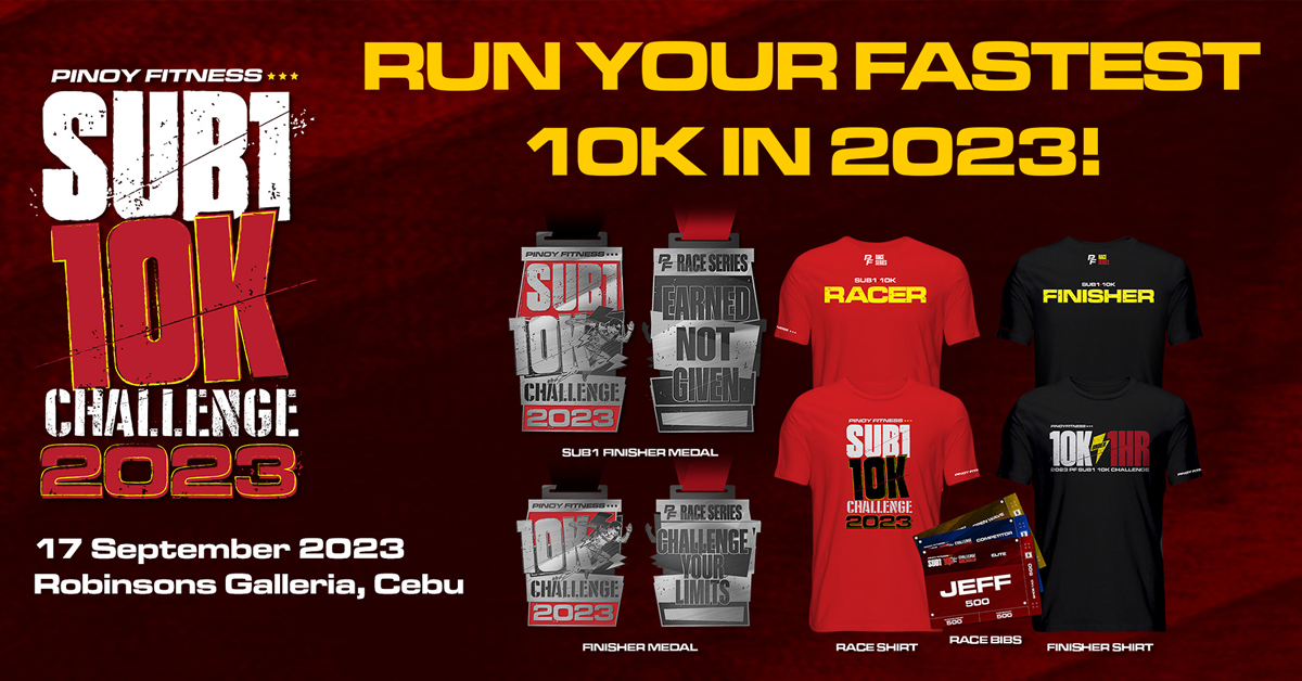 Pinoy Fitness SUB1 10K Challenge CEBU 2023 thumbnail