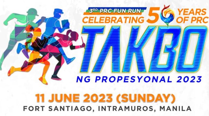 3rd PRC Fun Run: Takbo ng Propesyonal 2023 in Intramuros