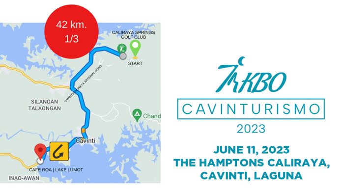 Takbo Cavinturismo in Cavinti, Laguna
