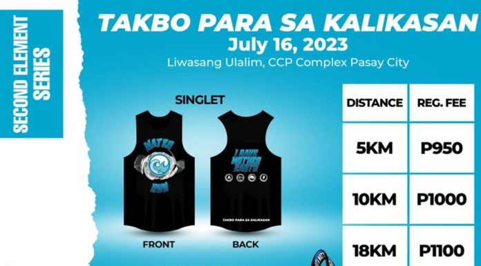 Takbo Para Sa Kalikasan (WATER) 2023