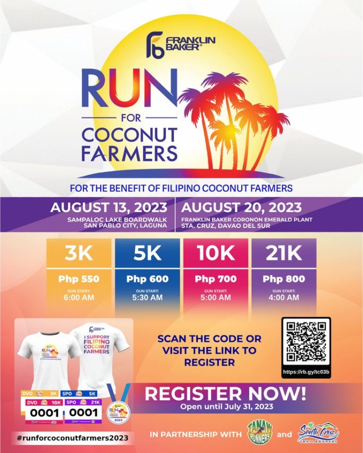 Franklin Baker Run for Coconut Framers 2023 | Pinoy Fitness