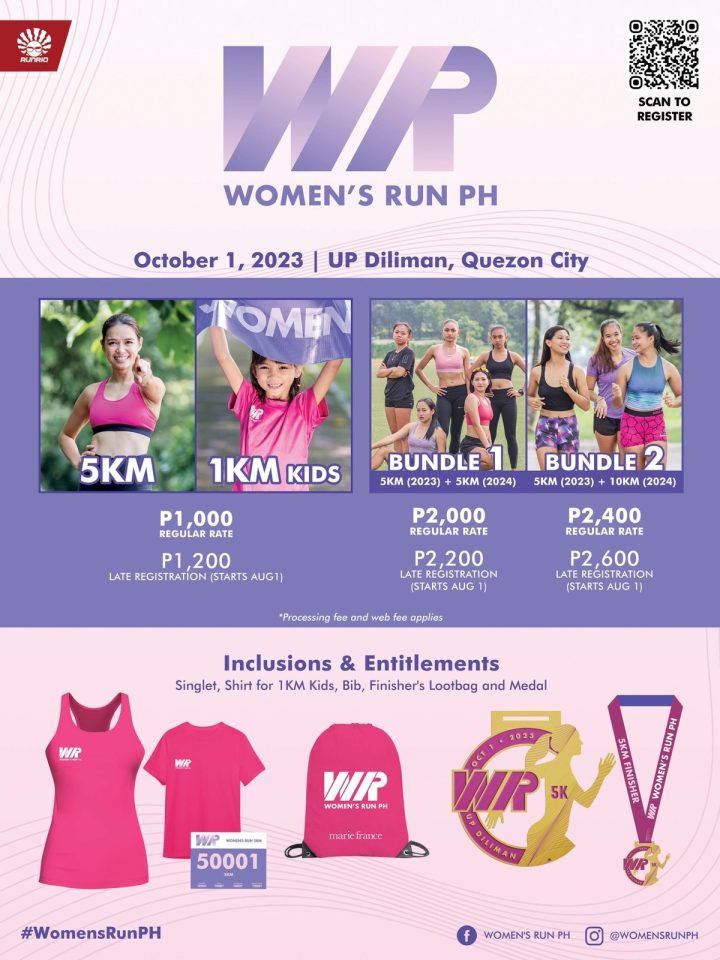 Women's Run PH in UP Diliman