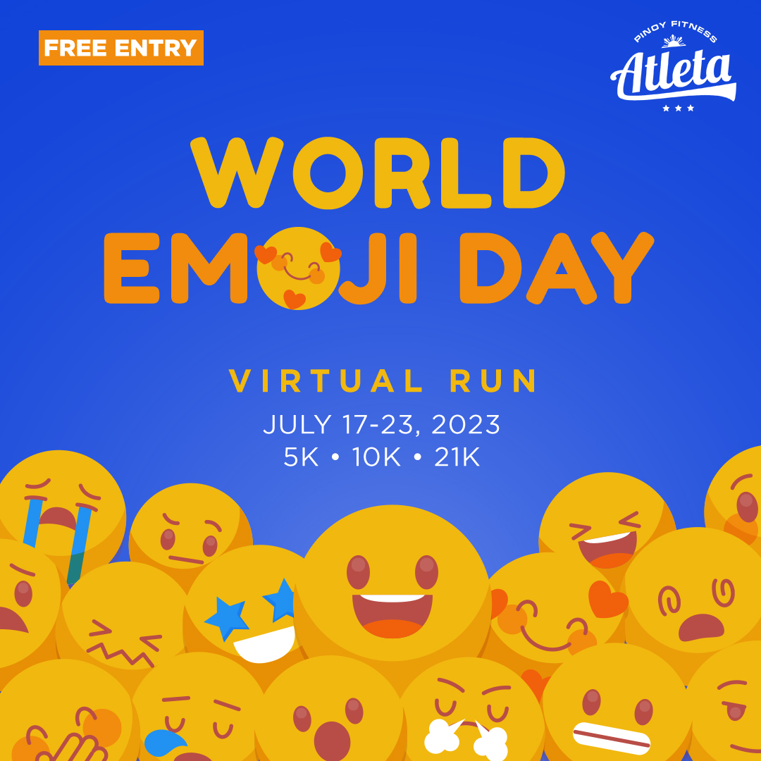World Emoji Day Virtual Run (FREE) Pinoy Fitness