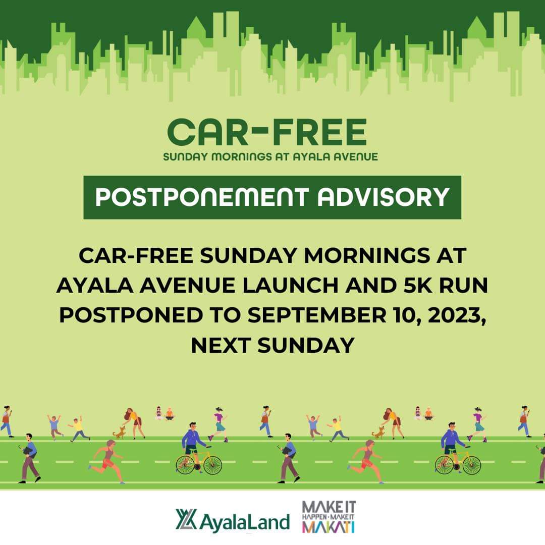 Ayala rolls out CARFREE Sunday Mornings at Ayala Avenue Pinoy Fitness