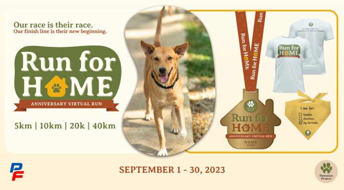 PAWSsion Project : Run for Home Virtual Run