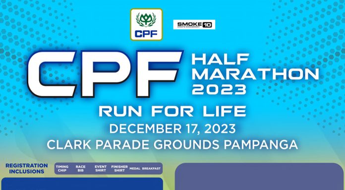 CPF Half Marathon 2023 in Clark Pampanga