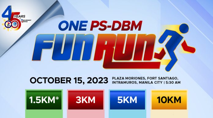 One PS-DBM Fun Run 2023 in Intramuros