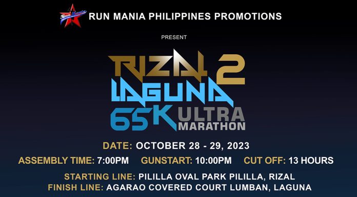Rizal 2 Laguna 65K UltraMarathon