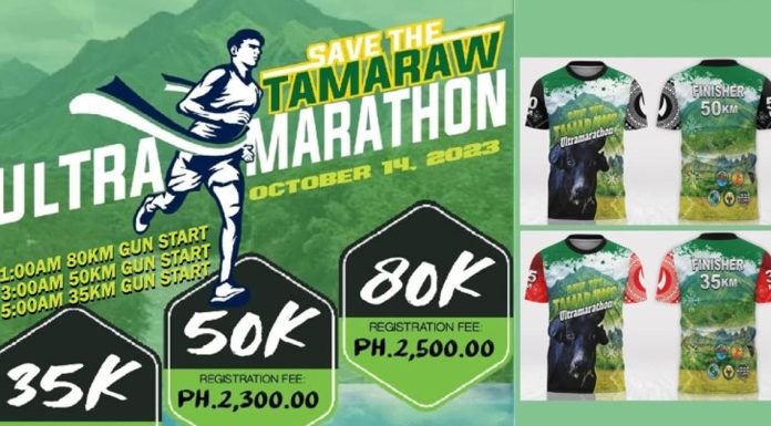 Save The Tamaraw UltraMarathon 2023 in Occidental Mindoro